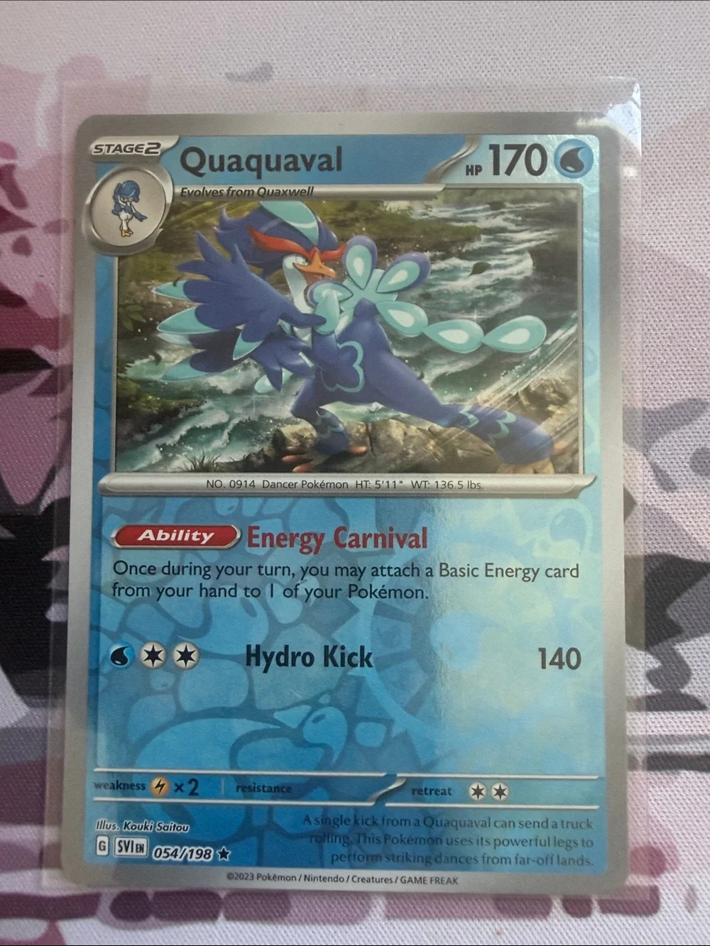 💧 Quaxly, Quaxwell & Quaquaval Evolution Lot | 4 Holo & Reverse Holo ✨5/$25✨